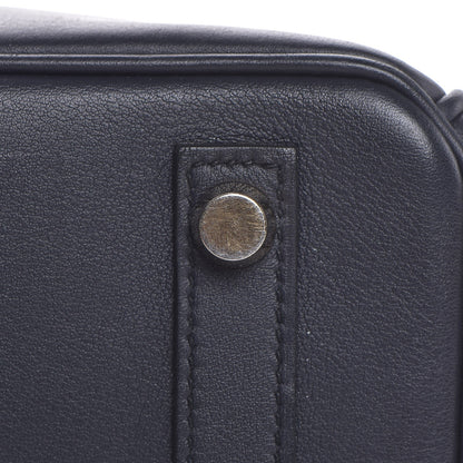 Hermes Swift Birkin 25 Bleu Nuit 35 of 37