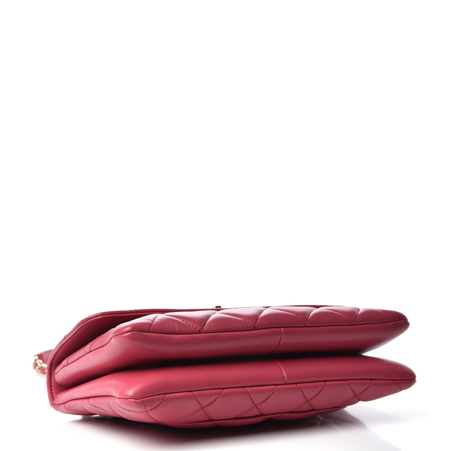 Chanel Lambskin Quilted Medium Trendy CC Flap Dark Pink 4 of 10
