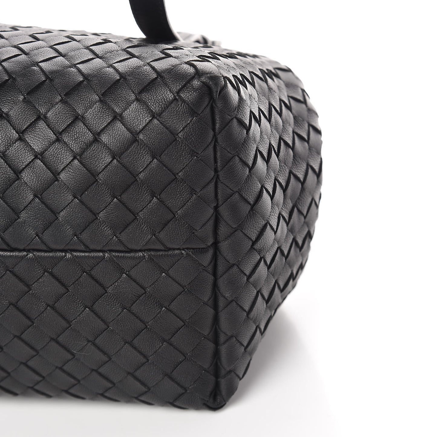 Nappa Intrecciato Seamless Tote Black