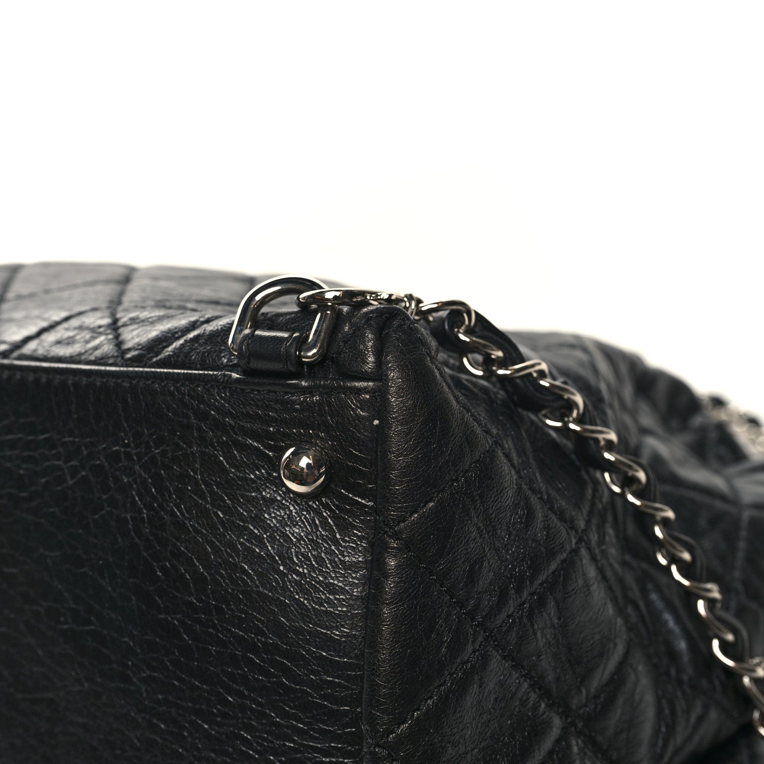 Chanel Glazed Calfskin Quilted Beijing Backpack Black 13 of 13