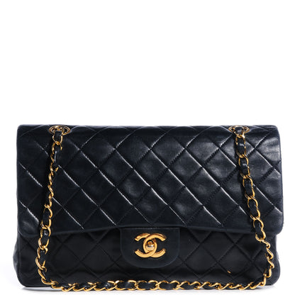 Chanel Lambskin Medium Double Flap Black 1 of 10