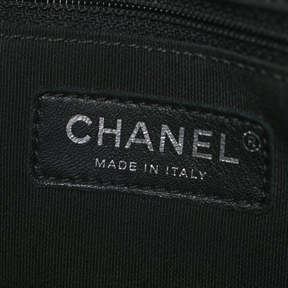 Chanel Caviar Quilted Large Urban Companion Top Handle Shopping Tote Black 8 of 12