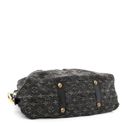 Louis Vuitton Denim Neo Cabby MM Black 4 of 14