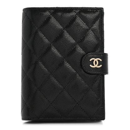 Chanel Caviar Quilted Passport Holder Black 1 of 10