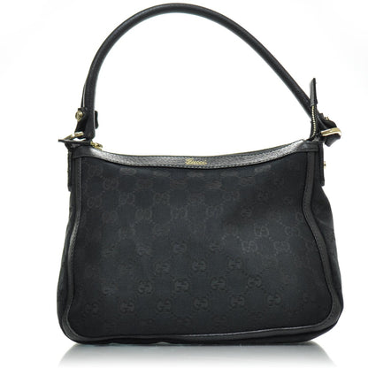 Gucci Monogram Abbey Shoulder Bag Black 1 of 10