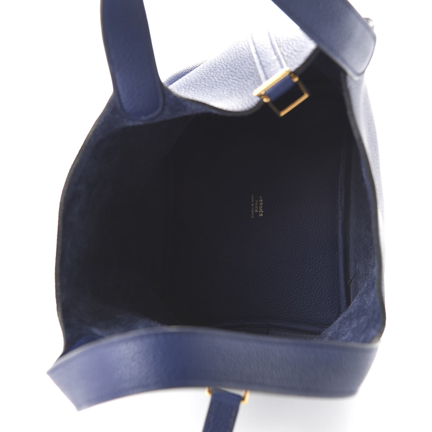 Hermes Taurillon Maurice Picotin Lock 18 PM Bleu Saphir 5 of 11