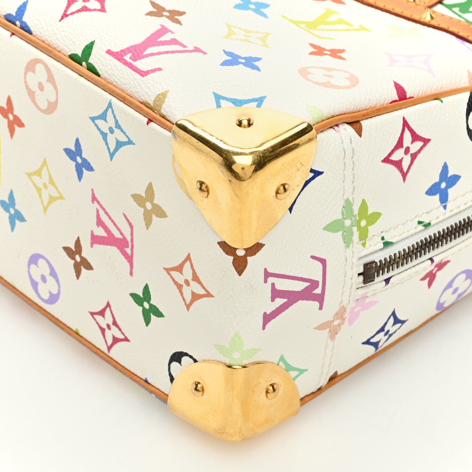 Louis Vuitton Monogram Multicolor Trouville White 9 of 9