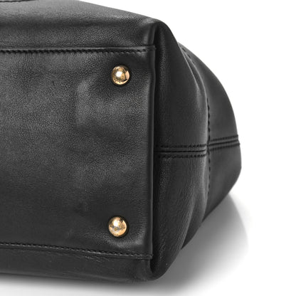 Salvatore Ferragamo Calfskin Wanda Tote Black 8 of 10