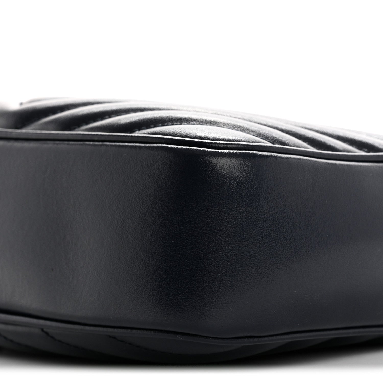 Saint Laurent Calfskin Matelasse Monogram Lou Camera Bag Navy 10 of 15