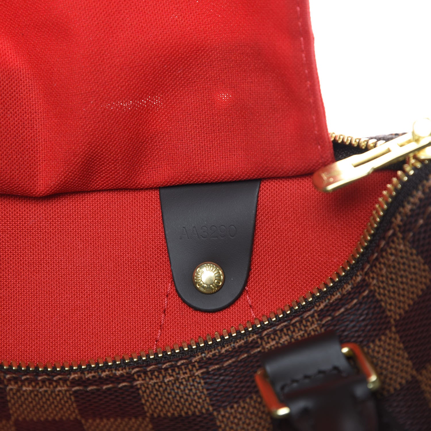 Louis Vuitton Damier Ebene Speedy Bandouliere 25 7 of 12