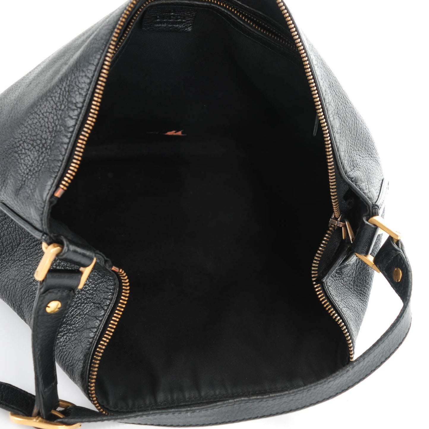 Calfskin Small Blondie Hobo Black