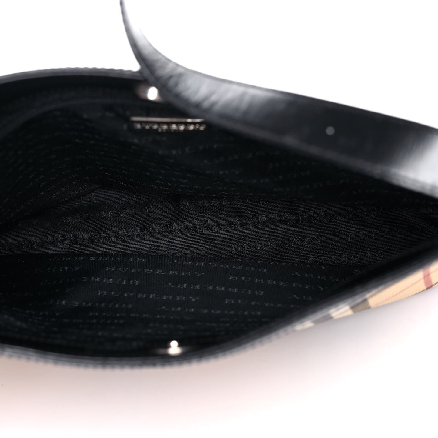Vintage Check Shoulder Bag Black