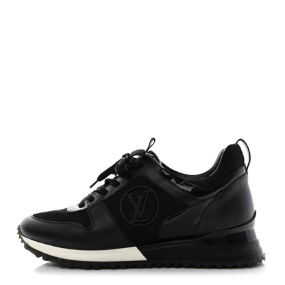 Louis Vuitton Calfskin Run Away Sneakers 36 Black 1 of 11