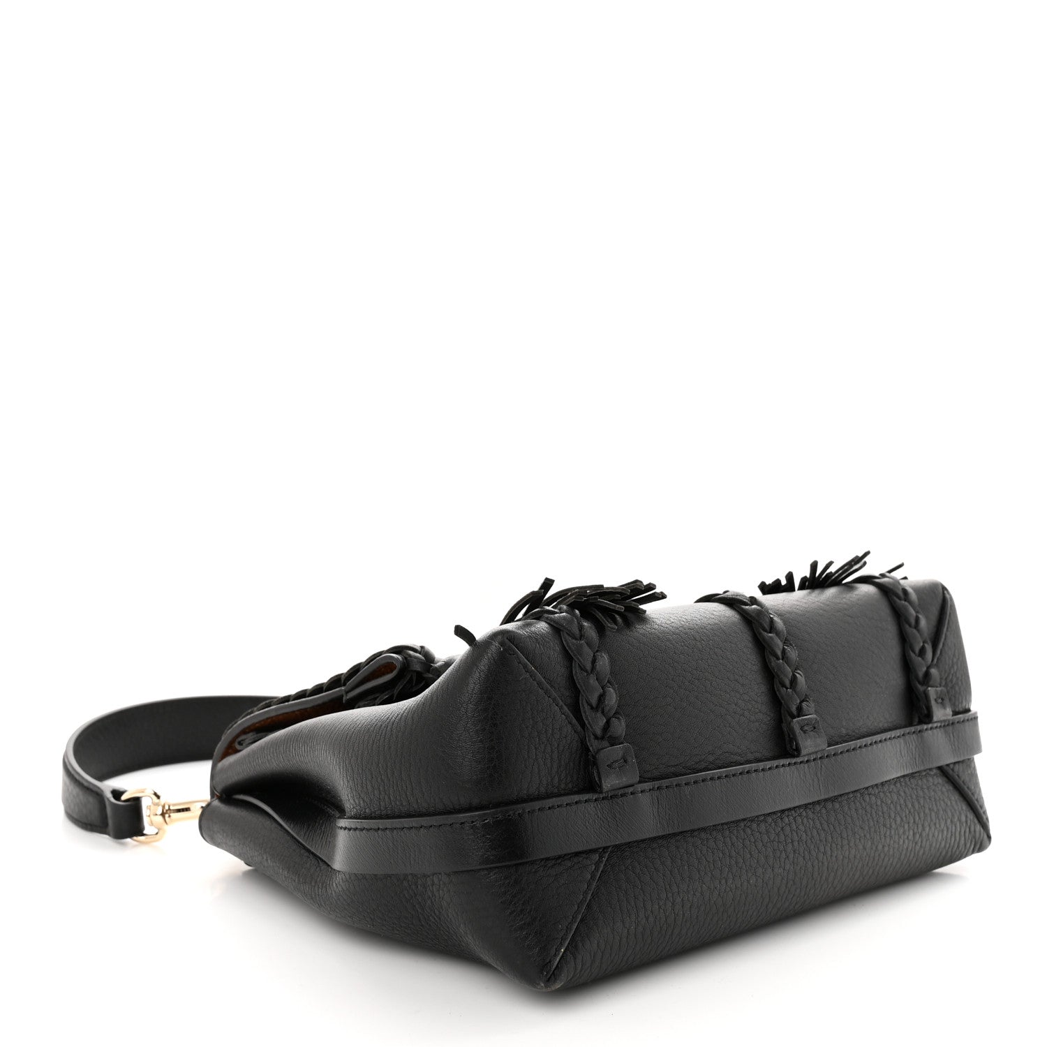 Chloe Grained Calfskin Small Penelope Soft Shoulder Bag Black 4 of 11