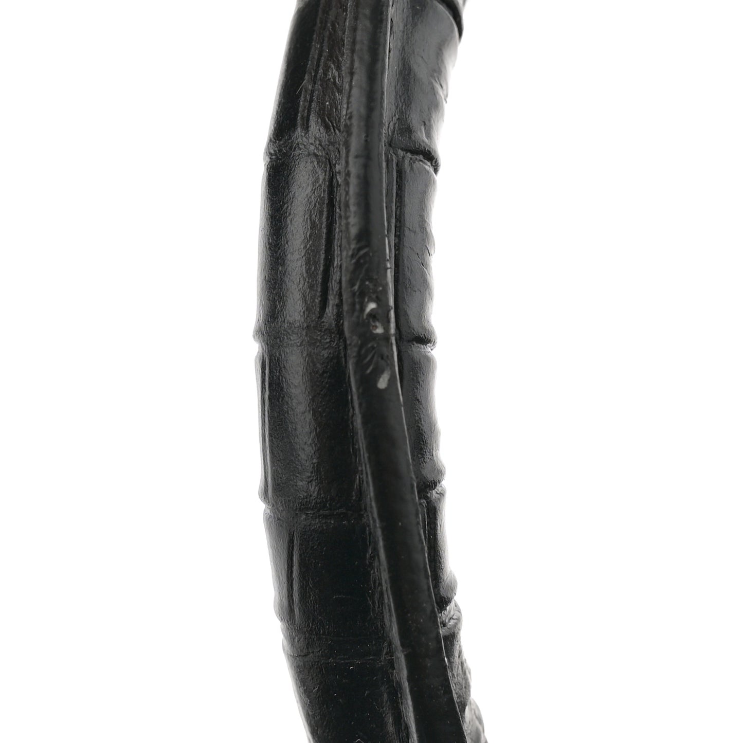 Calfskin Crocodile Embossed Small Sac de Jour Black