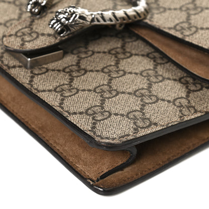 Gucci GG Supreme Monogram Mini Dionysus Shoulder Bag Taupe 12 of 15