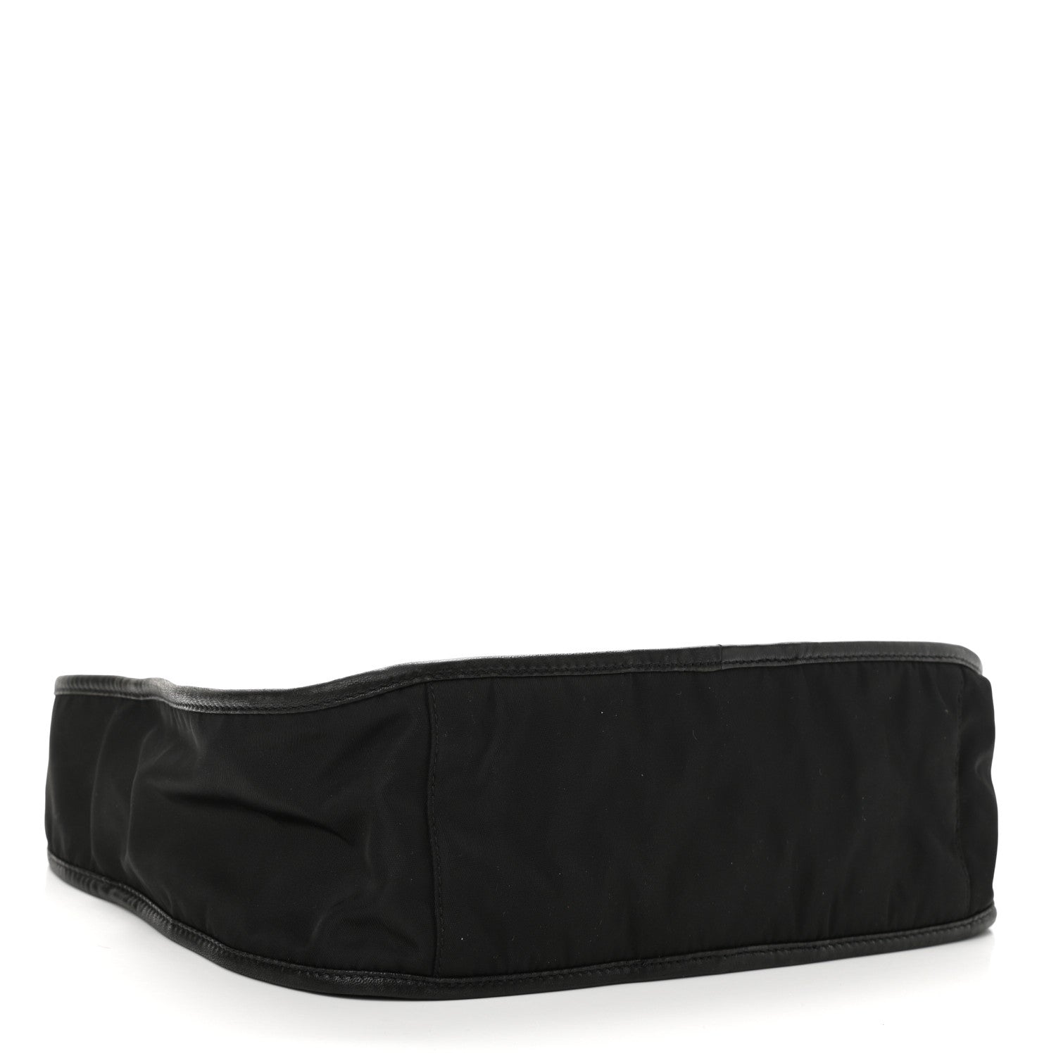 Prada Tessuto Nylon Saffiano Hobo Black 4 of 10