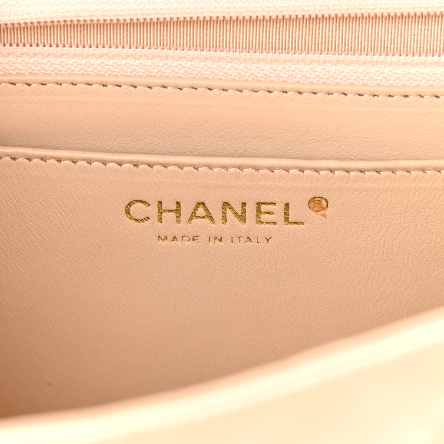 Chanel Caviar Quilted Jumbo Single Flap Beige 5 of 13