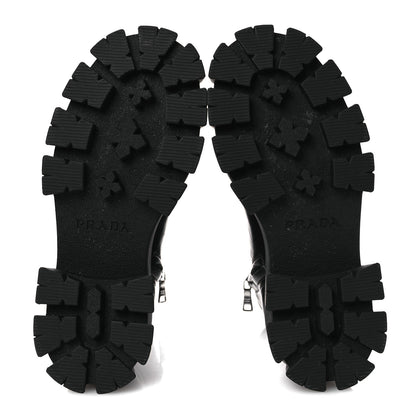 Prada Nappa Stretch Monolith Boots 37 Black 7 of 12