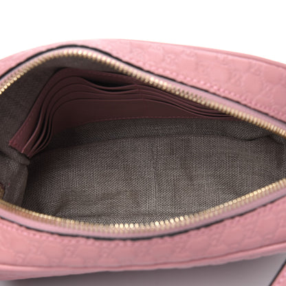 Gucci Soft Microguccissima Mini Bree Messenger Bag Soft Pink 4 of 5