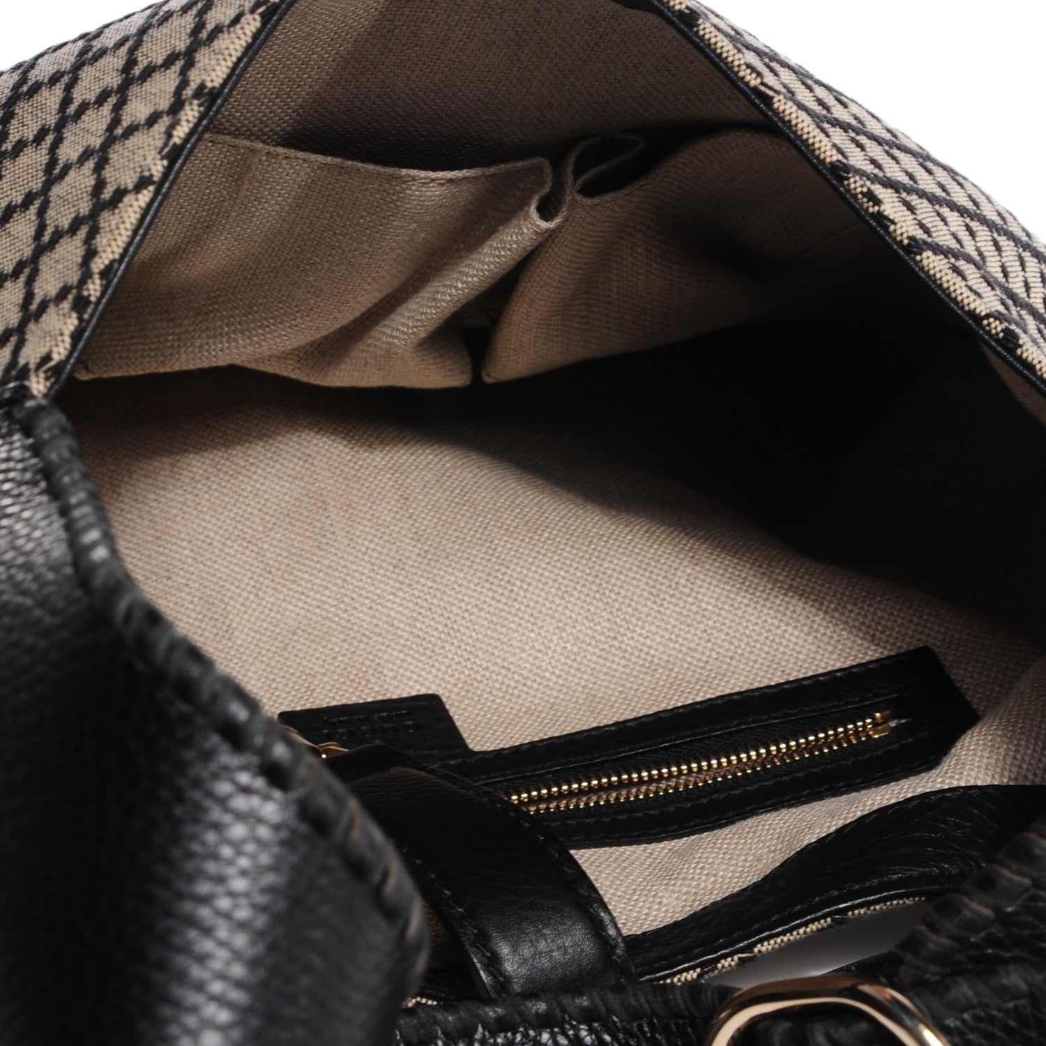 Gucci Diamante Medium New Jackie Shoulder Bag Black 5 of 7