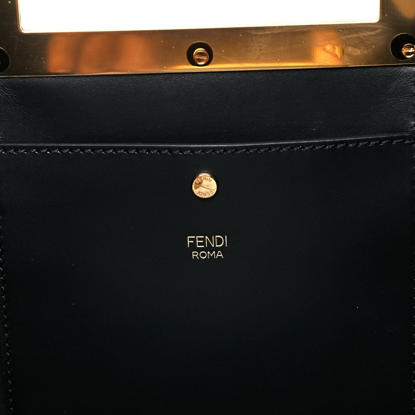 Vitello King Medium Fendi Way Tote Black