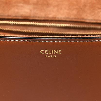 Celine Smooth Calfskin Teen Soft 16 Shoulder Bag Tan 6 of 11