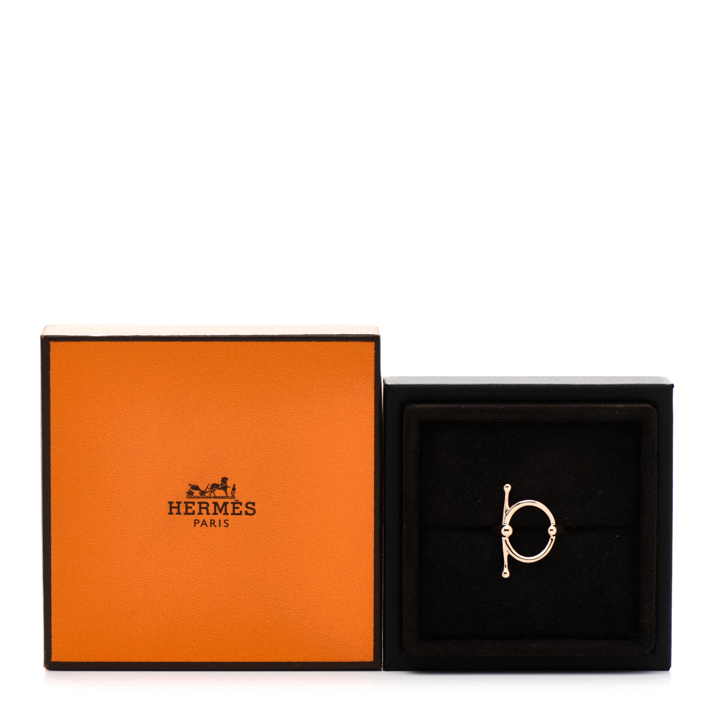 18K Rose Gold PM Filet D'Or Ring 49 4.75
