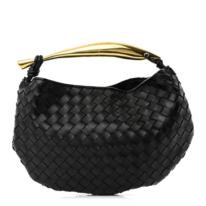 Bottega Veneta Nappa Intrecciato Sardine Bag Black 1 of 10
