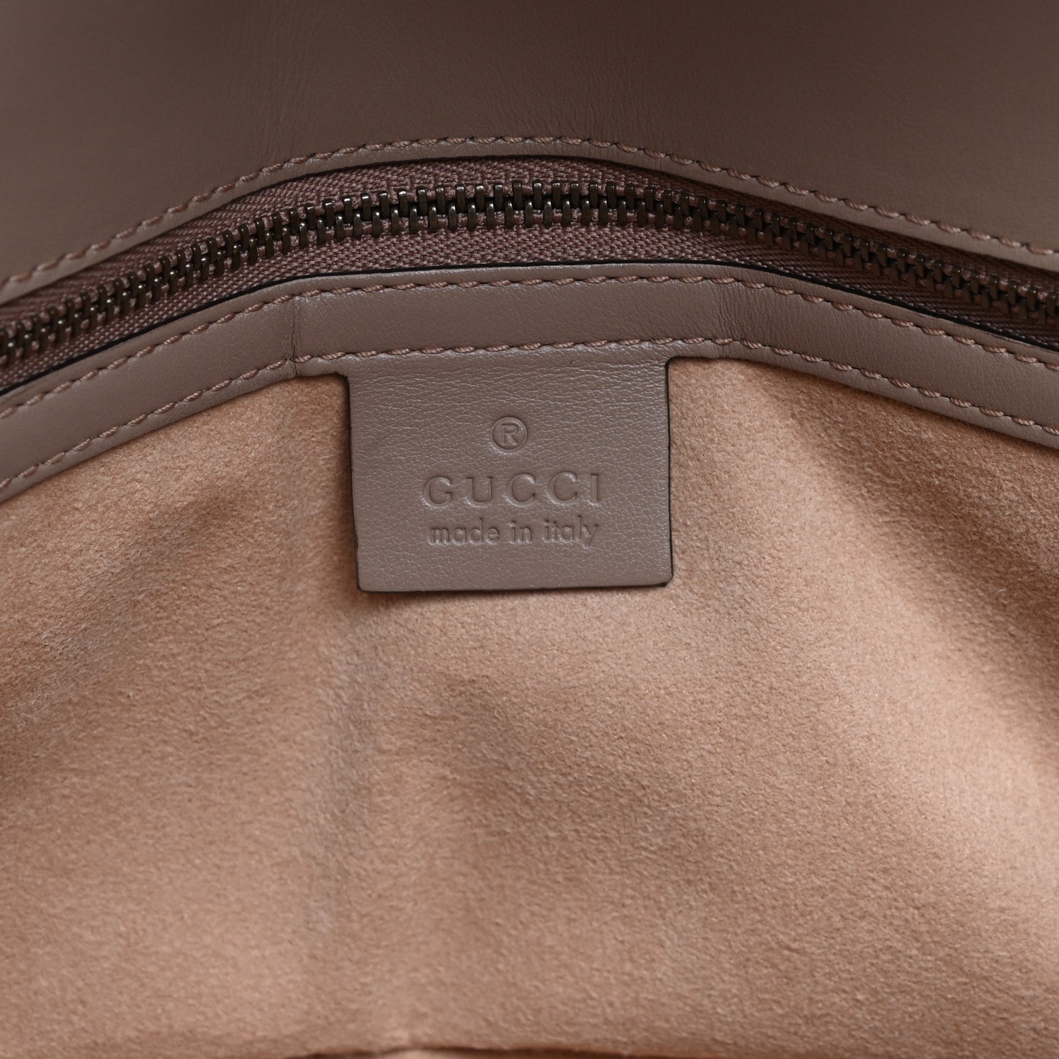 Gucci Calfskin Matelasse Small GG Marmont Shoulder Bag Porcelain Rose 6 of 11