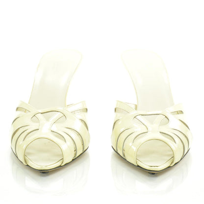 Gucci Patent Slide Sandals 41 3 of 8