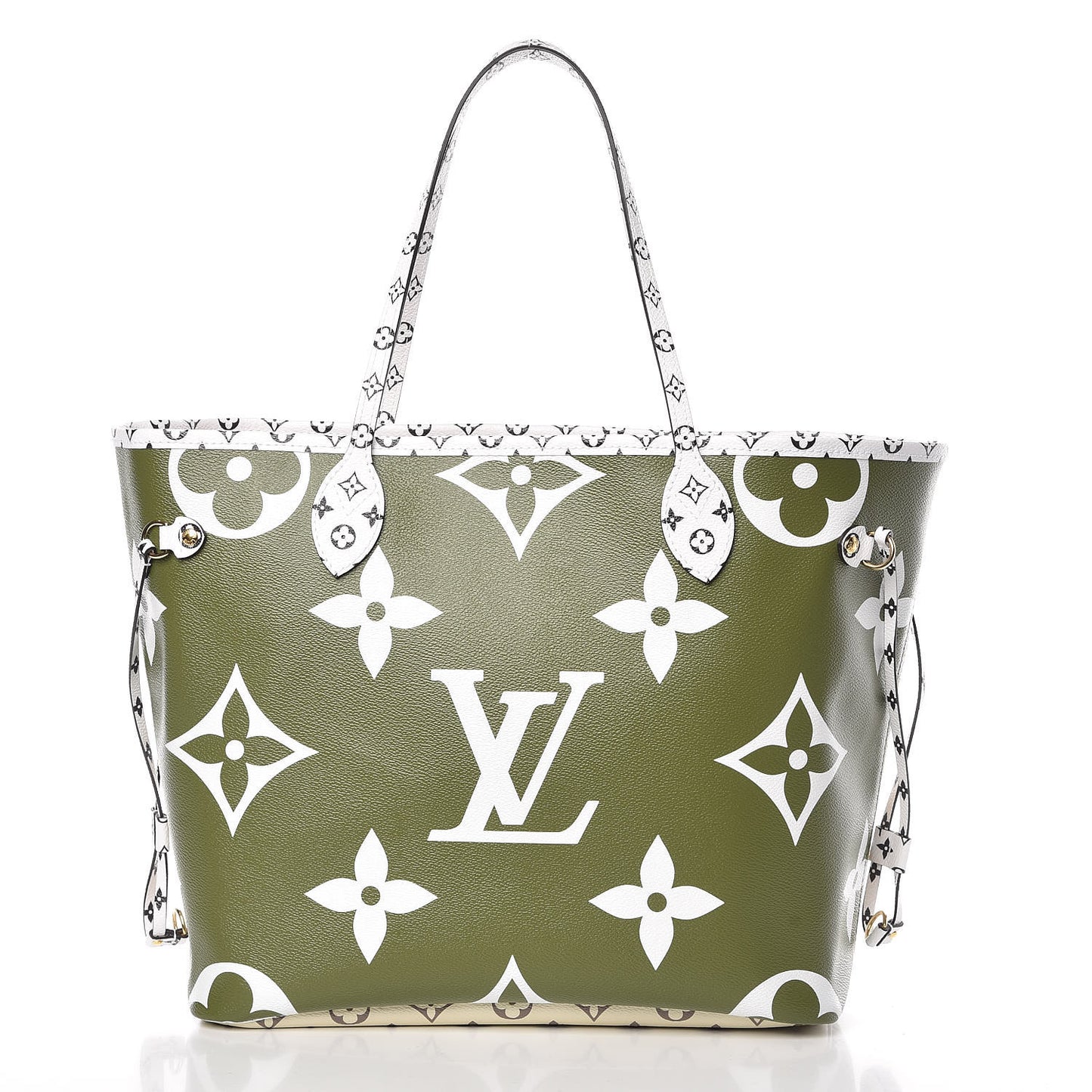 Monogram Giant Neverfull MM Kaki