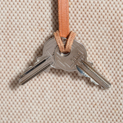 Hermes Toile Vache Calfskin Herbag 30 PM Backpack Natural 15 of 15