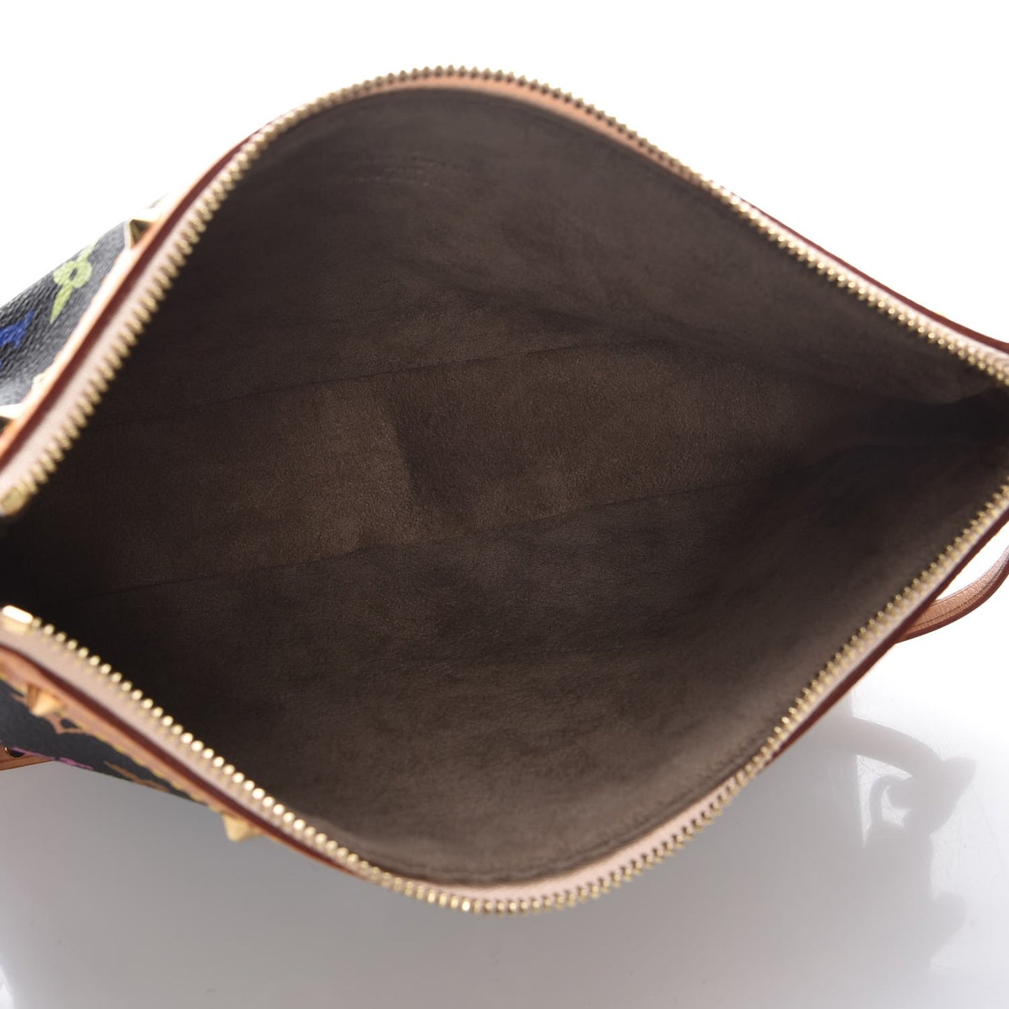 Monogram Multicolor Pochette Accessories Black
