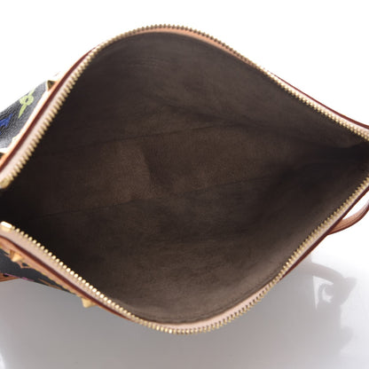 Louis Vuitton Monogram Multicolor Pochette Accessories Black 6 of 9
