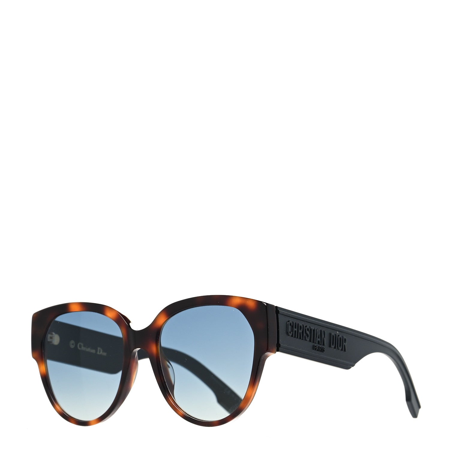 Christian Dior Acetate DiorID2 Sunglasses Tortoise 1 of 9