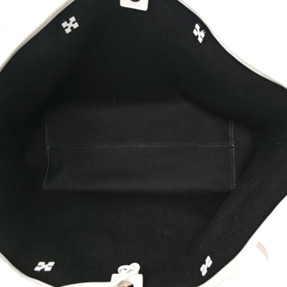 Off-White Coated Canvas Arrow Print Day Off Tote Bag White 6 of 14