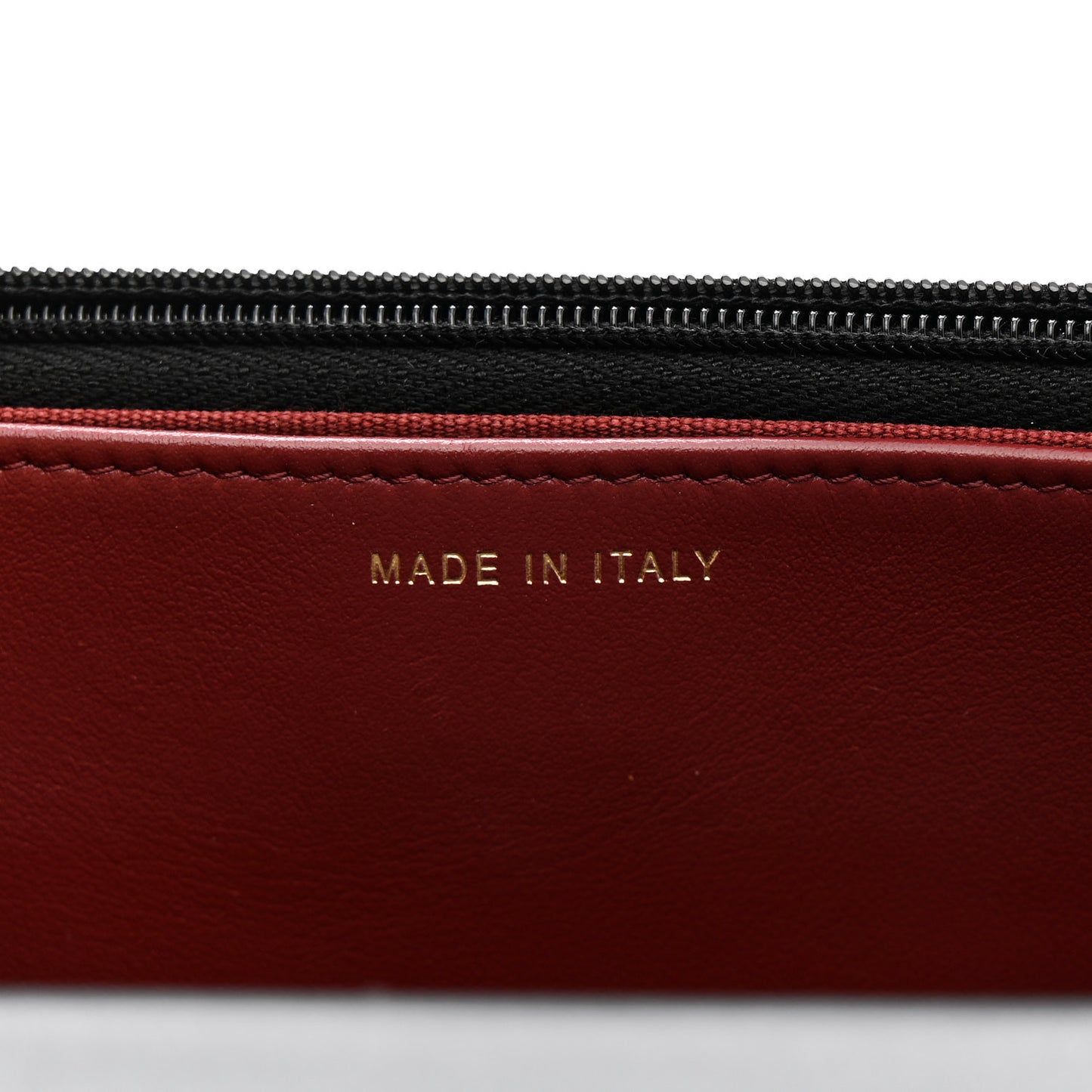 Calfskin Quilted Perfect Fit Wallet On Chain WOC Black