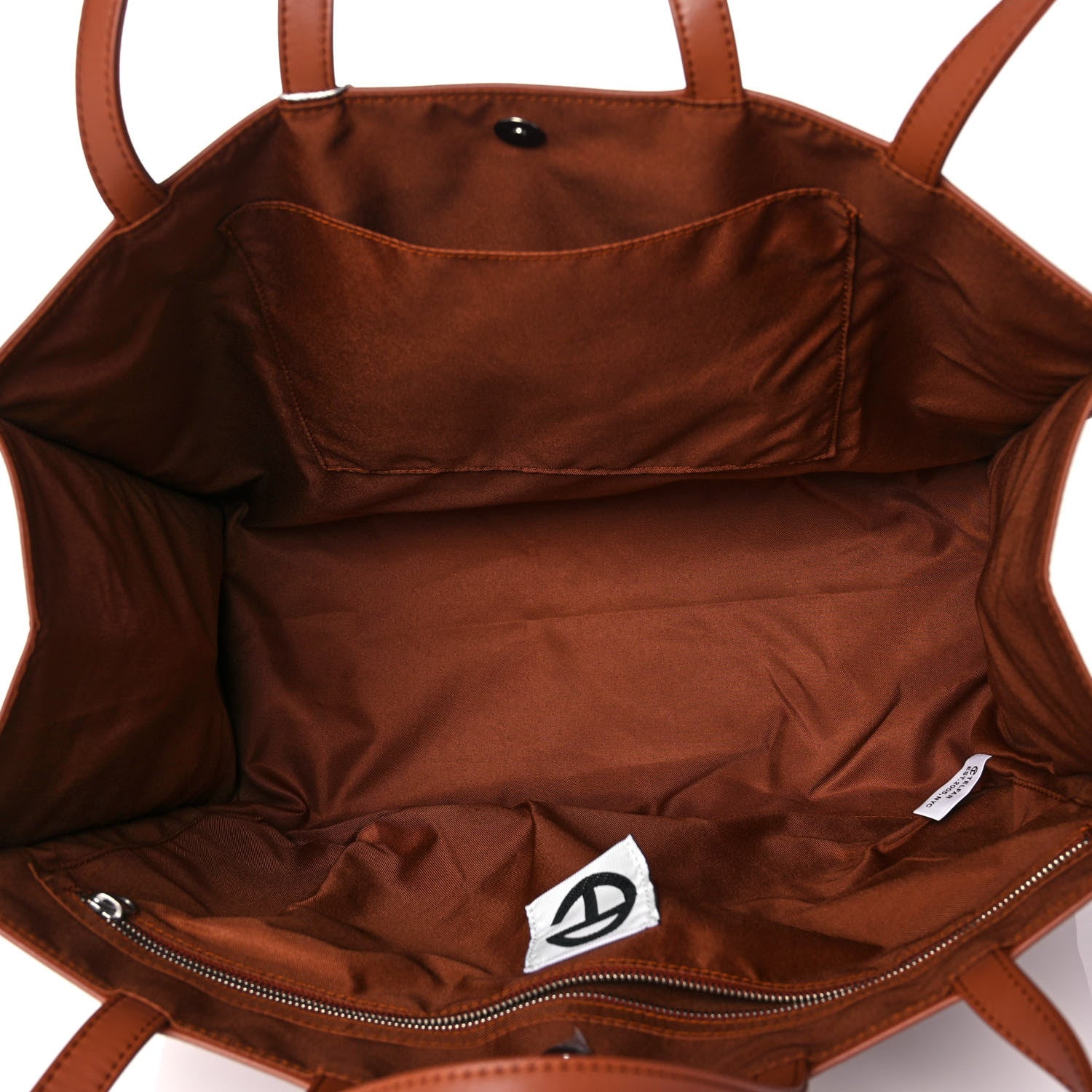 Telfar Vegan Leather Large Shopping Bag Tan 7 of 9