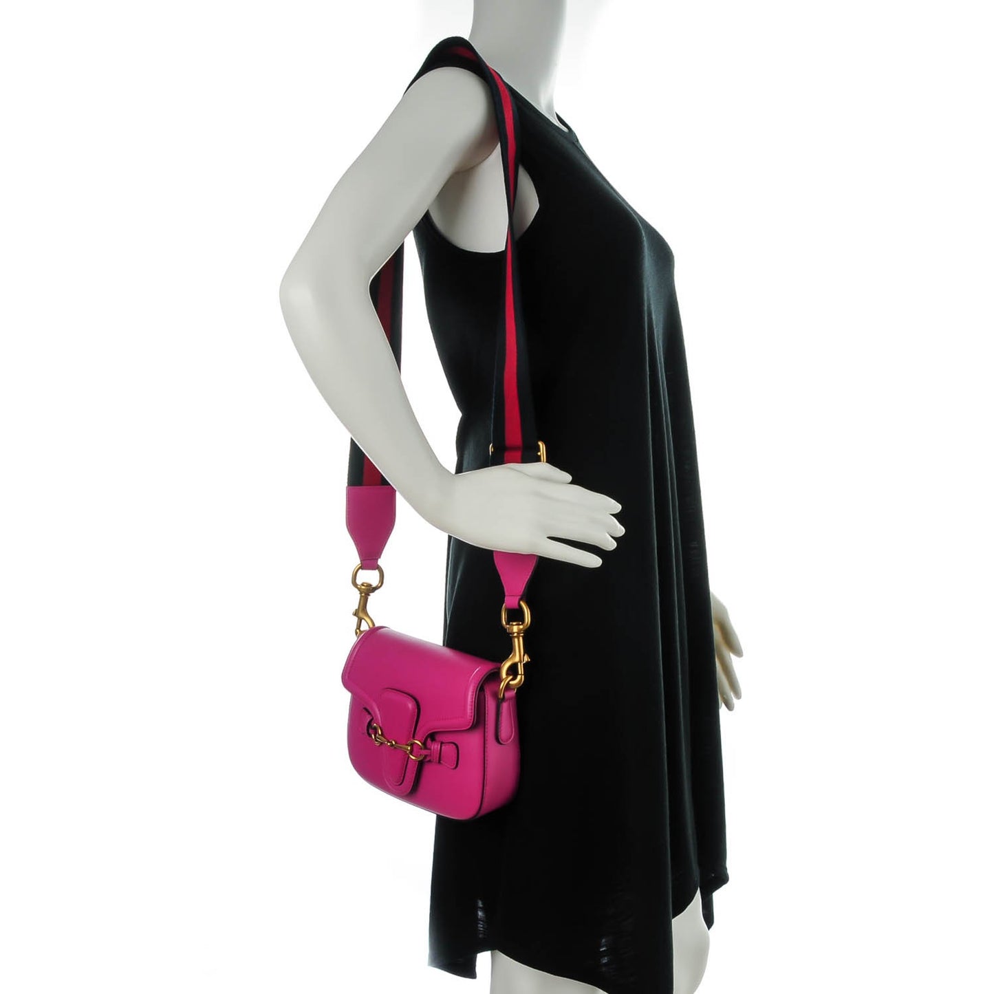 Ruinart Calfskin Small Lady Web Shoulder Bag New Rosette