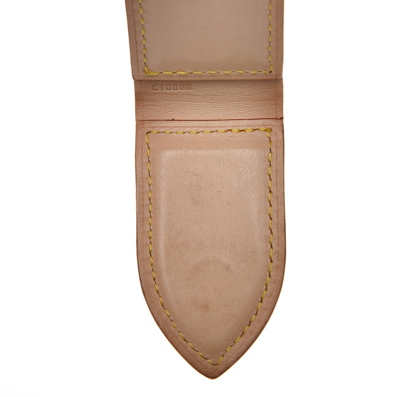 Louis Vuitton Vachetta Pince A Billets Bill Clip 6 of 7