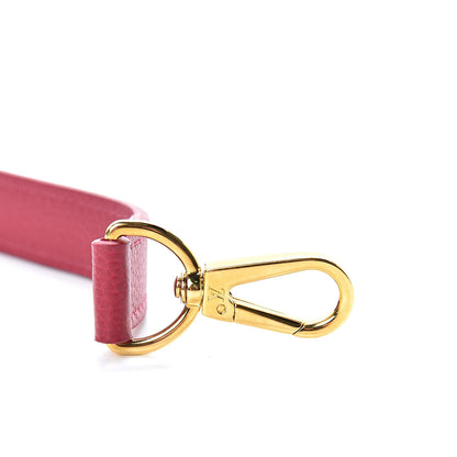 Louis Vuitton Calfskin 20mm Adjustable Shoulder Strap Fuchsia 3 of 3