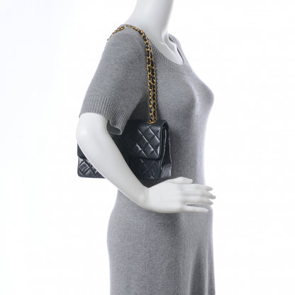 Chanel Lambskin Quilted Small Double Flap Black 2 of 8