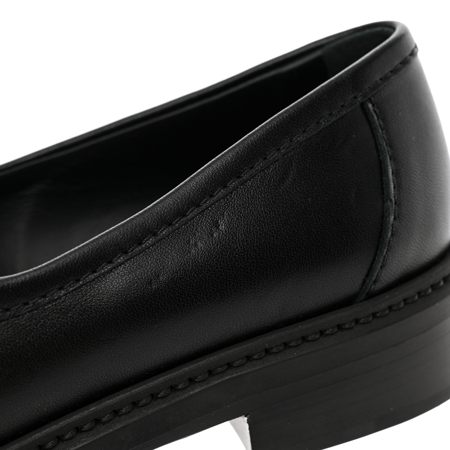 Chanel Lambskin Quilted CC Turnlock Loafers 38.5 Black 9 of 15