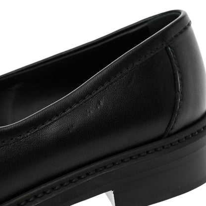 Chanel Lambskin Quilted CC Turnlock Loafers 38.5 Black 9 of 15