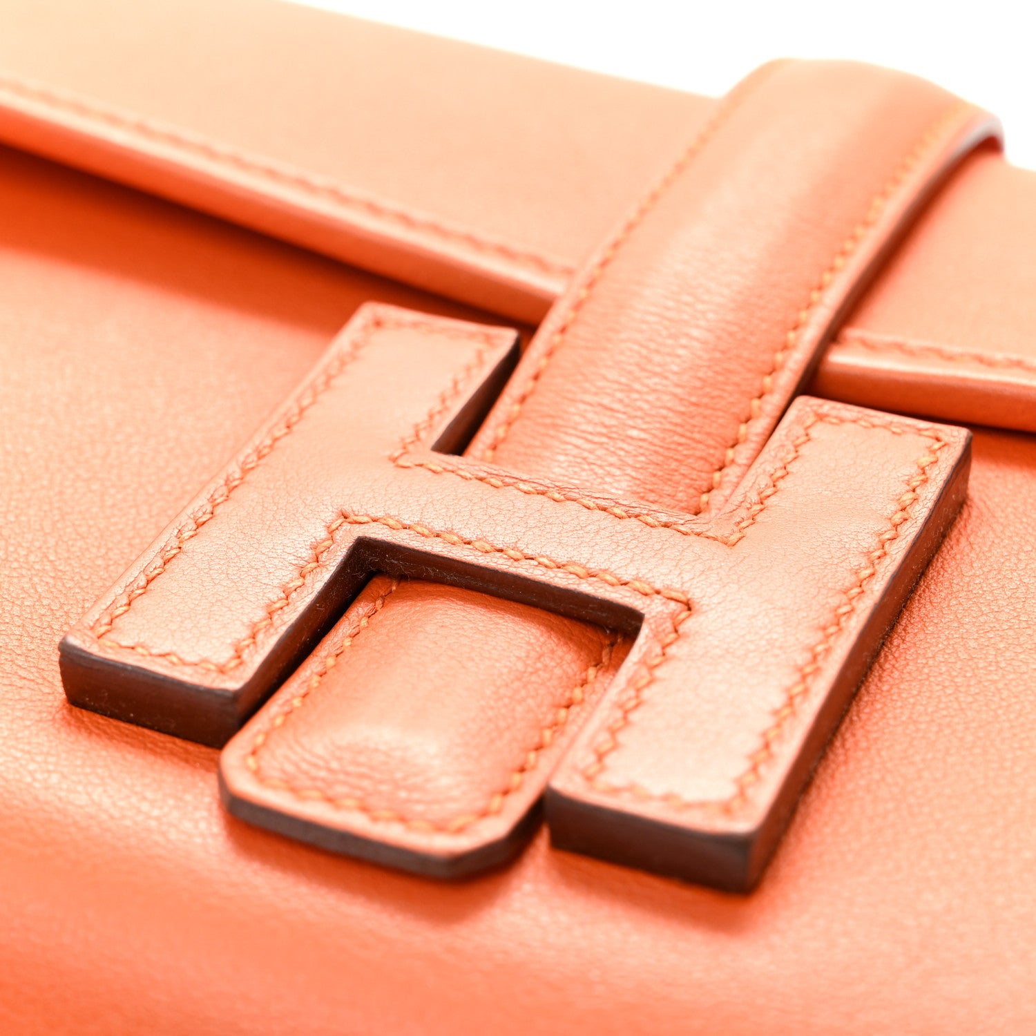 Hermes Swift Jige Elan 29 Clutch Orange 8 of 10