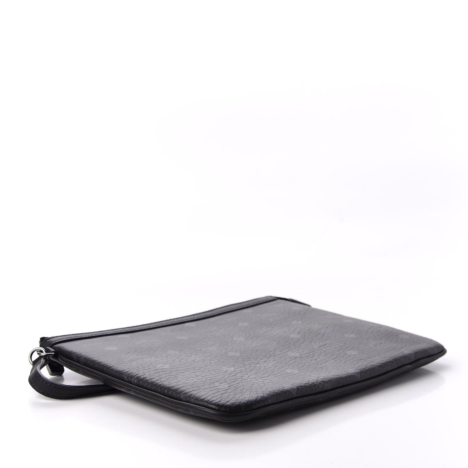 MCM Visetos Stark Wristlet Pouch Black 4 of 6