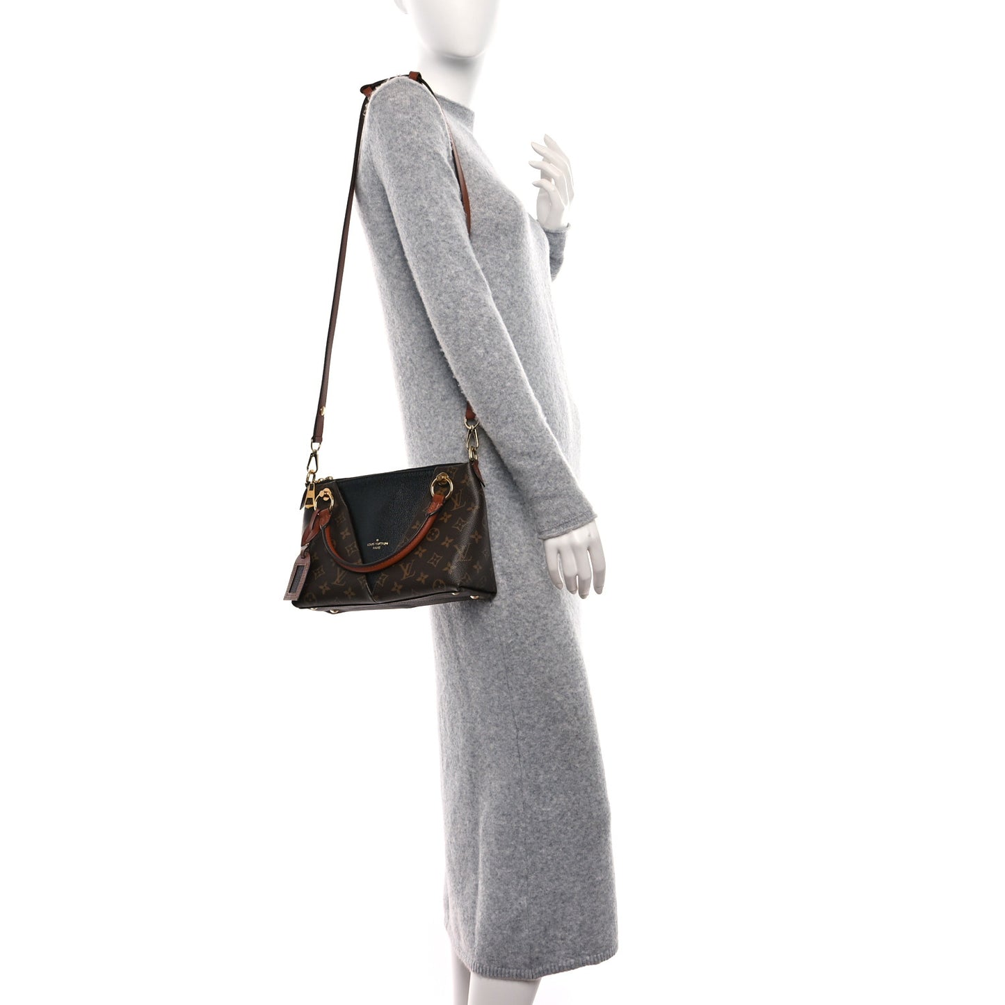 Monogram V Tote BB Black