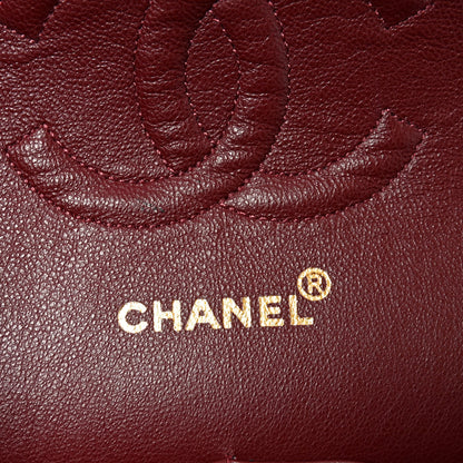 Chanel Lambskin Quilted Medium Double Flap Black 6 of 10