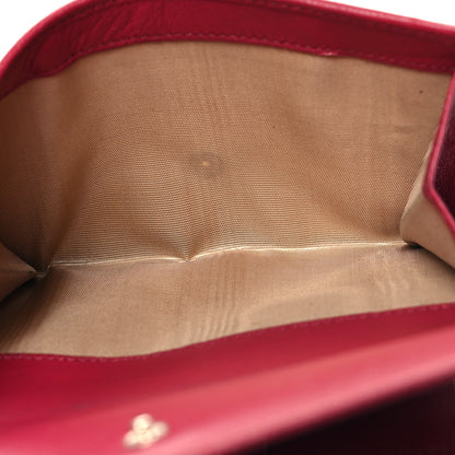 Givenchy Goatskin Pandora Wallet Raspberry 6 of 10